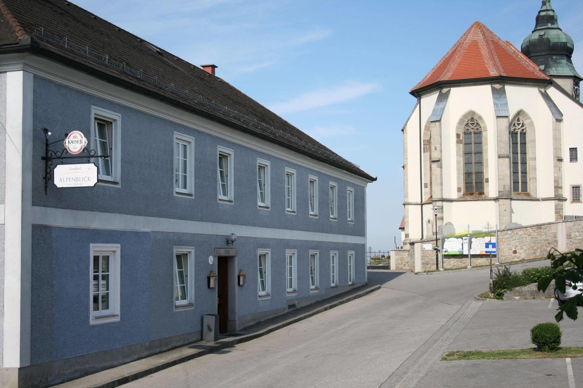 Gasthof Alpenblick Amstetten Exterior photo